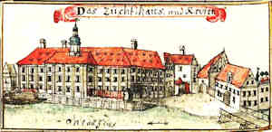 Das Zuchthaus und Revier - Więzienie, widok ogólny
